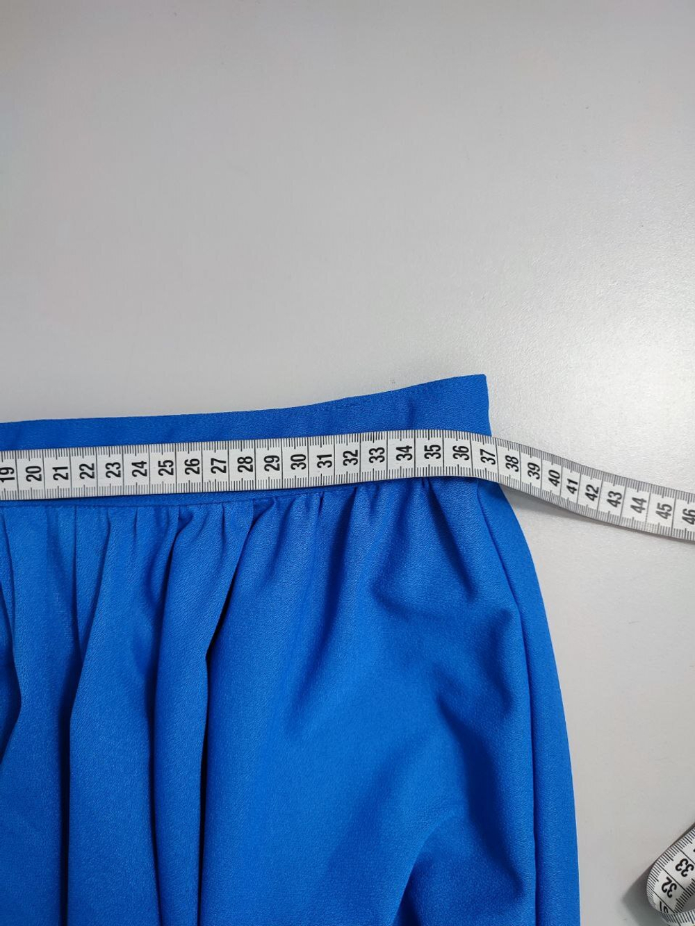 Юбка синяя миди 46 размер