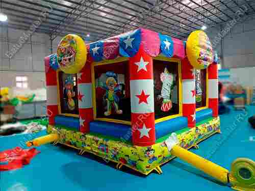 Детский надувной батут "Шатёр цирка" 4*4*2,8 м