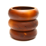 Набор деревянных тарелок Art of Siberia из сибирского кедра 3 шт. TN31