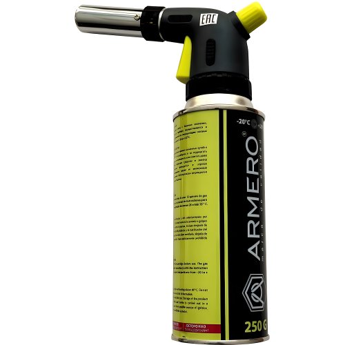 Газовая горелка ARMERO + газовый баллон цанговый 250гр   A710/121