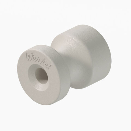 Изоляторы 100 шт (слоновая кость матовый) Vintage