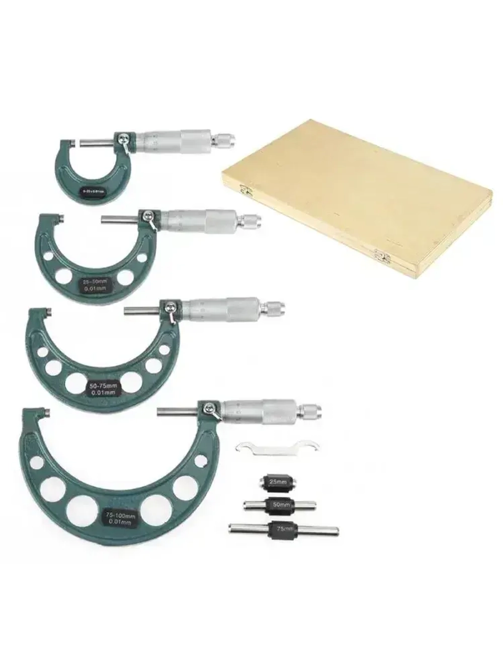 Микрометр механический, 0-100 мм