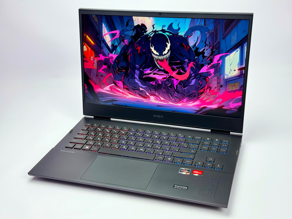 Игровой Ноутбук HP Omen 16 Ryzen 5 5600H/16GB(RAM)/512GB(SSD)/RX6600M(8GB)/16/FHD/144Hz