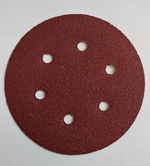 150мм А60 (14А 25/Р60) диск самозацепляющийся с отверстиями TSUNAMI (10 шт.)