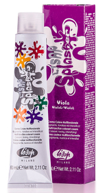 Оттенок Фиолетовый Крем-краска для волос чистый пигмент Lisap Splasher 60мл