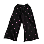 Оверсайз брюки "こんにちは" pink