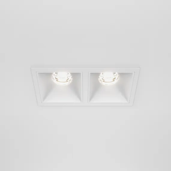 Встраиваемый светильник Альфа / Alfa LED 20 Вт 4000 К 36° с функцией диммирования Technical dl043-02-10w4k-d-sq-w