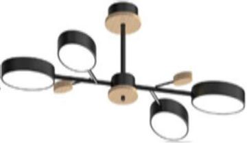 Потолочный cветильник LED4U L3219-830 BK