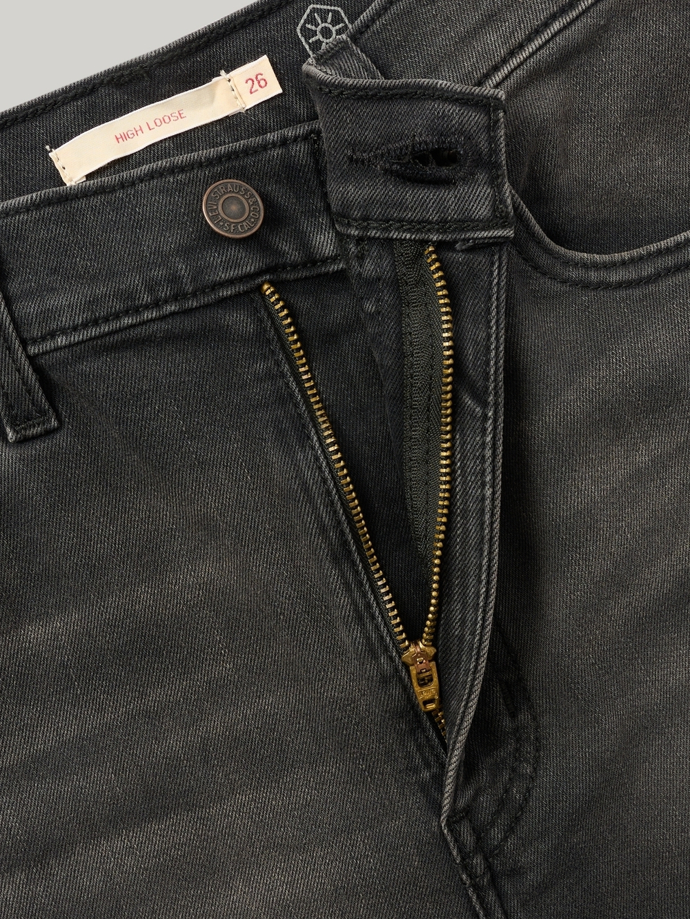 Женские свободные джинсы с завышенной талией Levi's High Loose 26872-0023