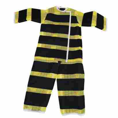 Липучий костюм желтый, размер L, для роста 1.6м-1.8 м