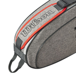 Сумка теннисная Wilson Team 3 PK Racket Bag - heather grey