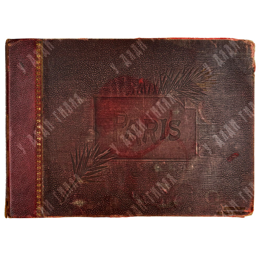 Paris / Париж. Альбом с фотографиями. Кон. XIX — нач. ХХ в. 12 л. (24 фот.).