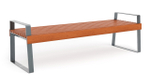 Скамья "Глория" без спинки SK00038 Размер 1800*590*570мм