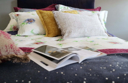 Постельное белье 2 спальное Decoflux Aster Blanc