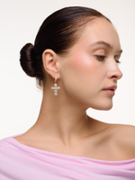 Серьги White Cross Dimonds Gold