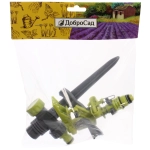 Разбрызгиватель «Green» на колышке импульсный 31см. ДоброСад