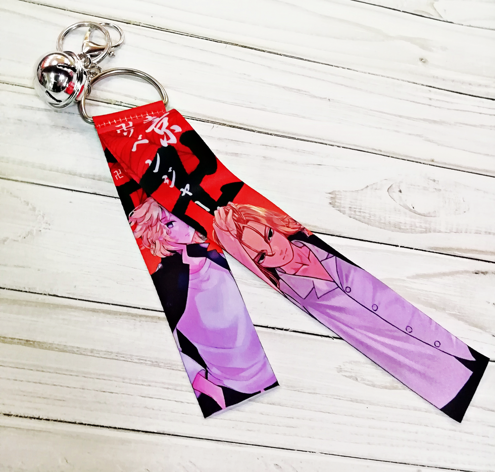 Тканевые брелоки с бубенчиками аниме "Токийские мстители" - Майки