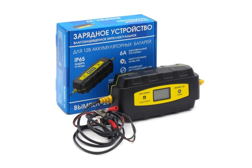 Устройство зарядное Вымпел-22 12В 6А интеллектуальное (Вымпел)