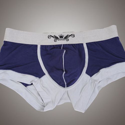 Мужские трусы хипсы Asitoo Silveredge Boxer Navy AST0034