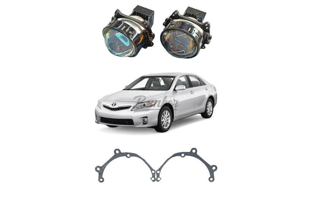 Комплект для замены штатных линз Toyota Camry V40 рестайлинг 2009-2011