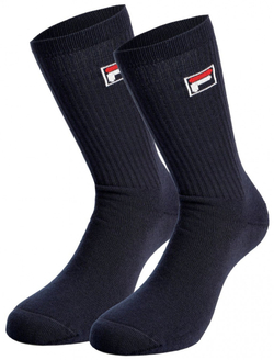 Теннисные носки Fila Long Frottee Socks 2P - небесный