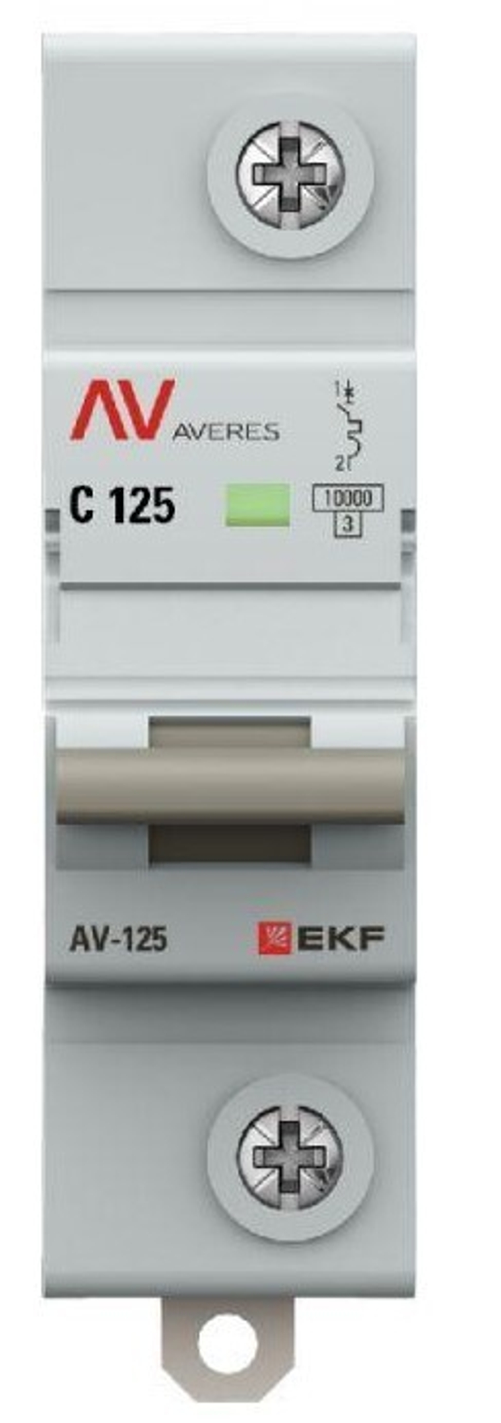 Автоматический выключатель  EKF mcb125-1-125C-av