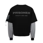 Лонгслив Heartz Prisoner Layered Kimono черный