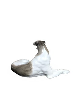 Фарфоровая статуэтка "Собака Борзая", ЛФЗ, СССР, 1950 - 1970 гг.