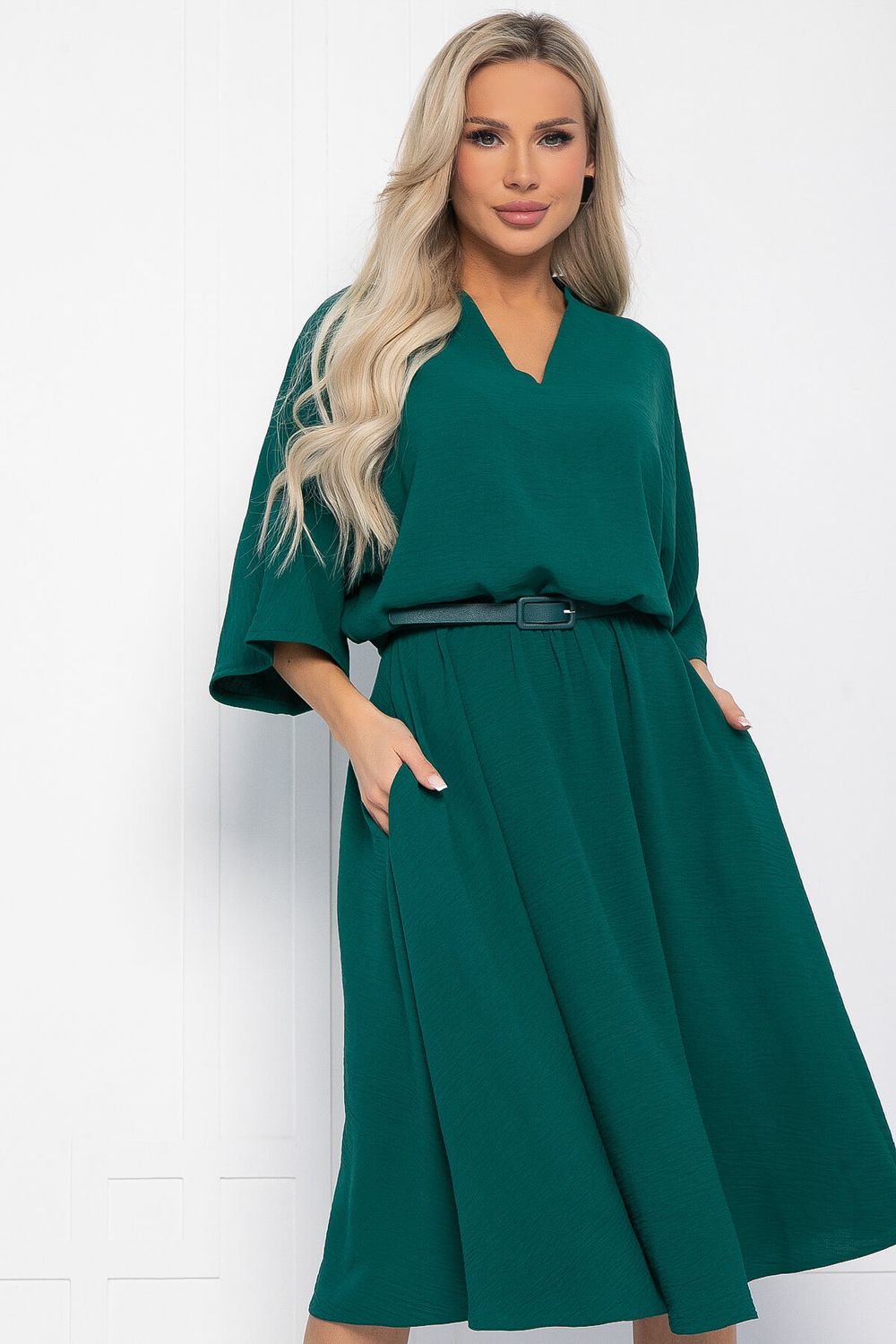 Платье Модера (изумруд) П12665-16 LT Collection