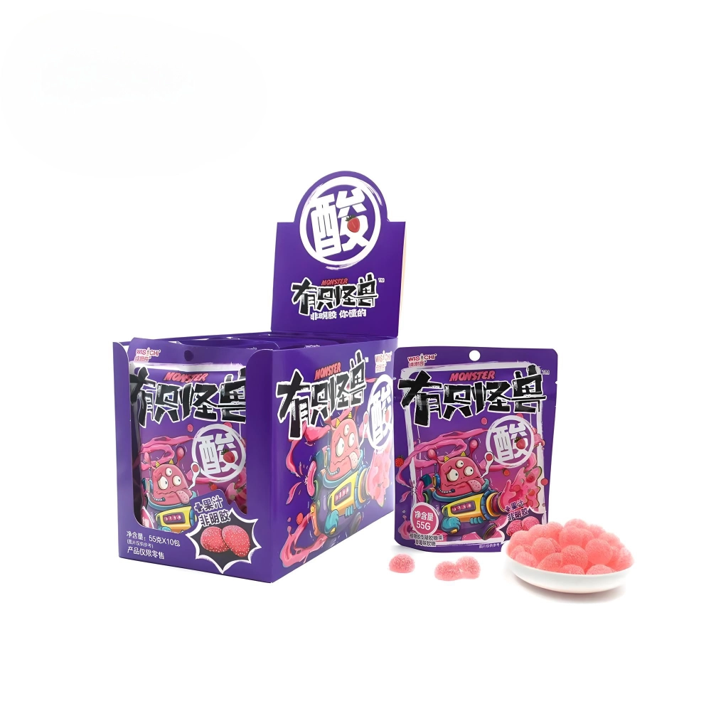 Мармеладные конфеты Monster "Клубникус"