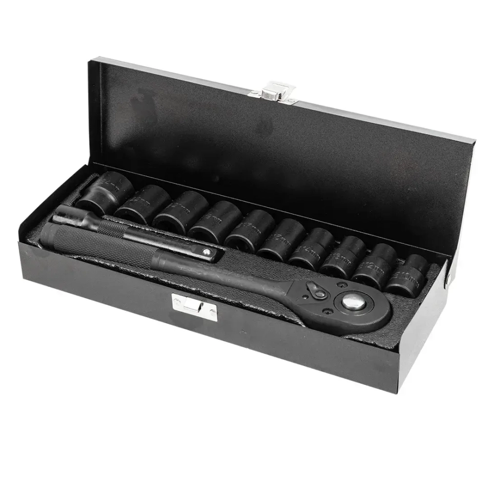 Набор инструментов ударный 12пр. 1/2''(12гр.) RockFORCE RF-4122-9