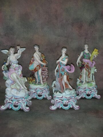 Статуэтка. Фарфор. Четыре стихии. Samson. Франция