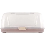 Хлебница Sugar&Spice Barberry с защелками и ручкой 35x20x16см латте