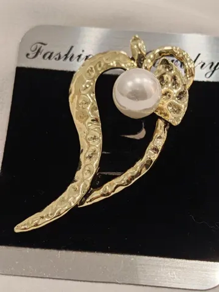 Брошь «Острый стиль» Gold 14K