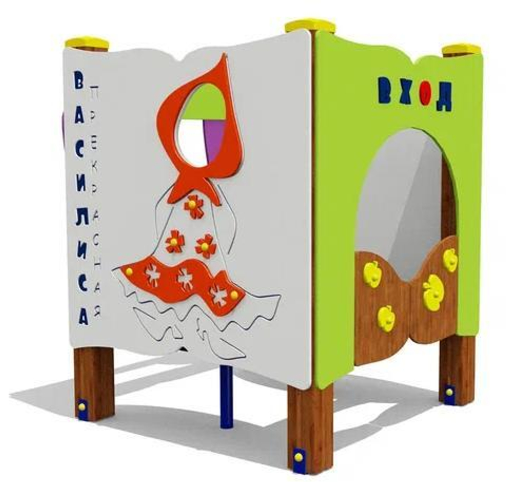 Комплекс развивающих элементов для детской площадки