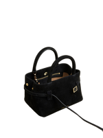 Сумка Manu Atelier Le Cambon 20 Black Suede