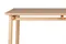 Обеденный стол Meiko 160х80 см, массив дуба, меламин