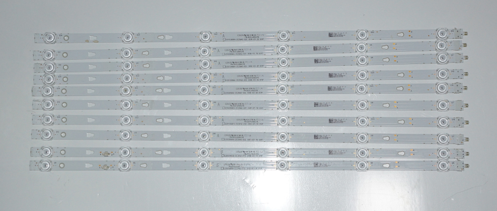 LED55D06A-ZC29AG-02E 30355006211E A-8шт. B-2шт. комплект подсветки 10шт.