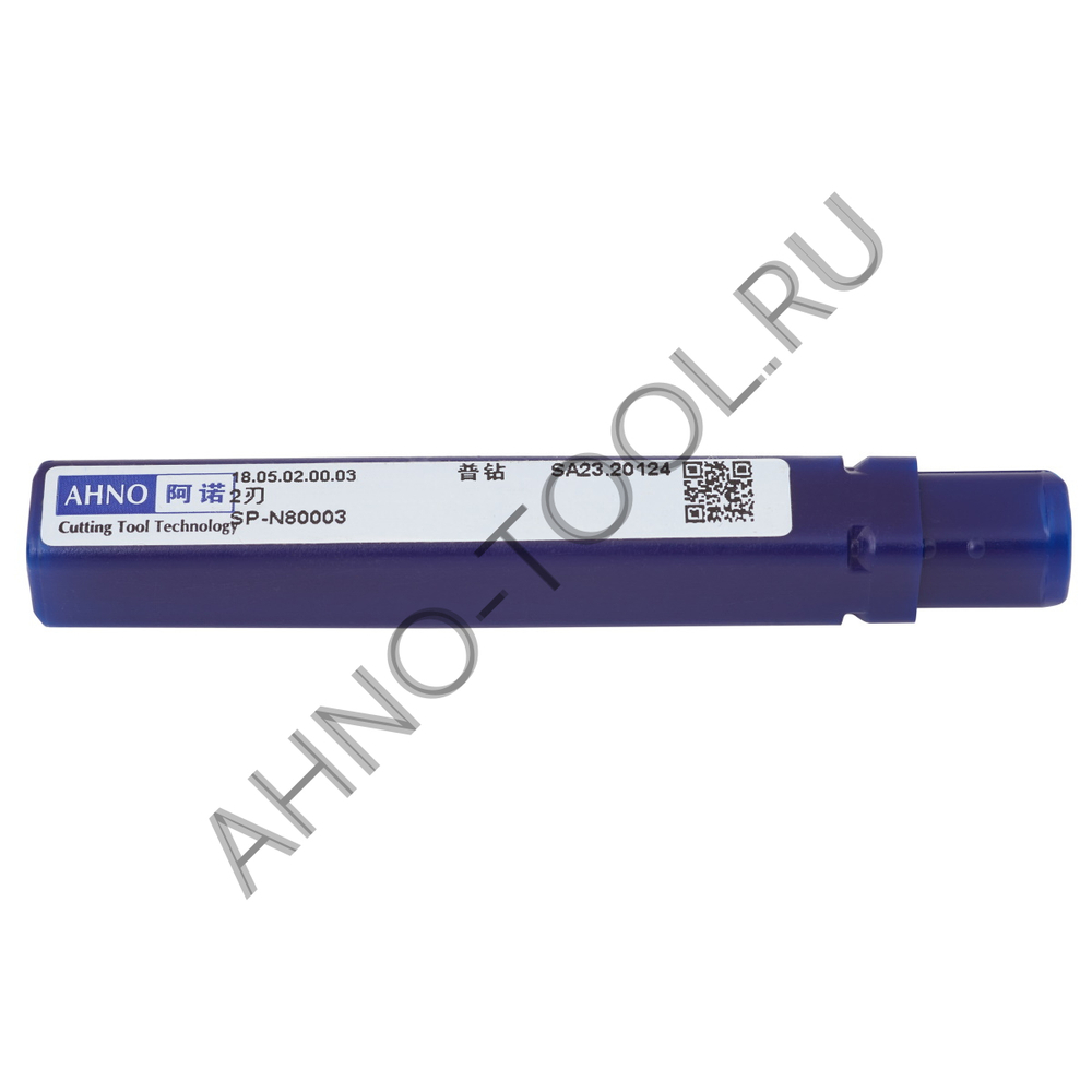 Сверло 3.5мм монолитное твердосплавное 3D без подвода СОЖ. для цвет.металлов SP-N800030350 VHM AHNO