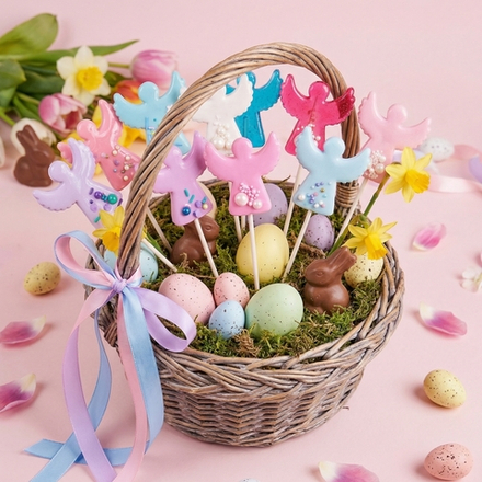 Карамель леденцовая «Ангел» на основе подсластителя изомальт