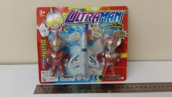 Фигурки с самолетом из серии ULTRAMAN Арт.DYB168-23