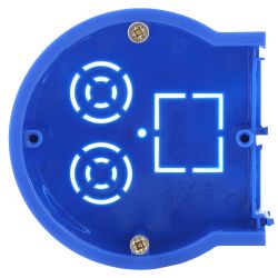 Коробка установочная ЭРА UP-68-45-E концевая синяя UniPost 68х45мм для твердых стен IP30