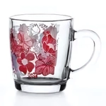 Кружка стеклянная 350мл «Рэд дрим» 55531SLBD19