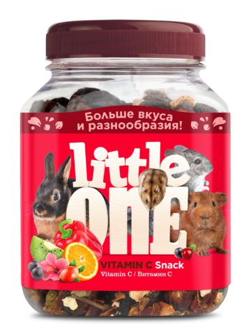 Little One Лакомство для грызунов Витамин С 160г