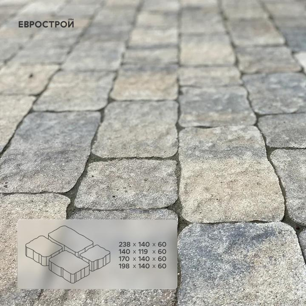 Тротуарная плитка BEGANIT/Беганит