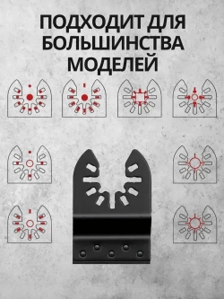 Набор насадки для реноватора 10 штук, пилки для реноватора