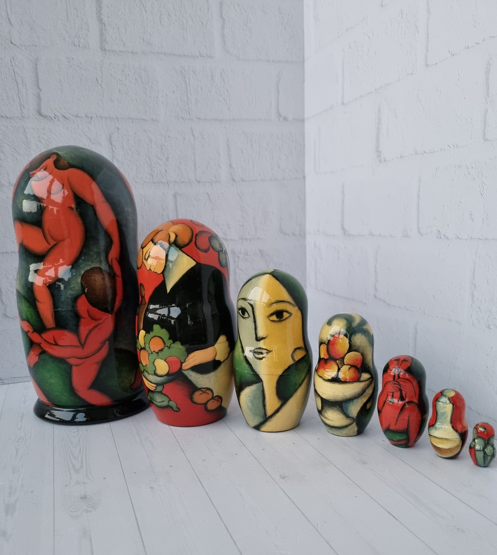 Матрешка "Танец" Матис 7мест