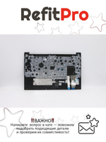 Верхняя панель с клавиатурой (топкейс) для ноутбука Lenovo ThinkPad E15 Gen 2 20T8/20T9 раскладка - русская, без подсветки, с фингерпринтом, черный (5M10W64564), оригинал
