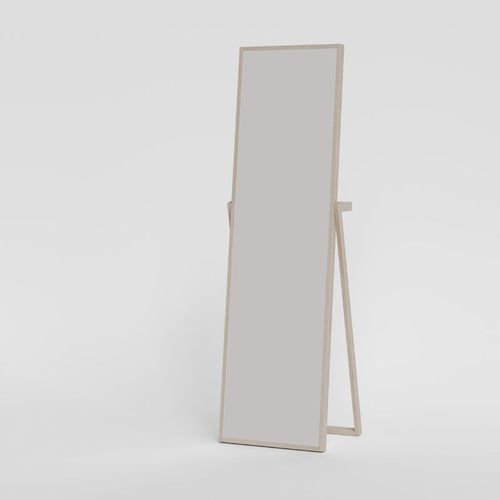 Зеркало напольное, 51x181x35, Баямо, массив дуба, беленый