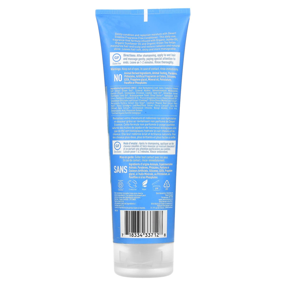 Desert Essence, Кондиционер, без ароматизаторов, 237 мл (8 жидких унций)